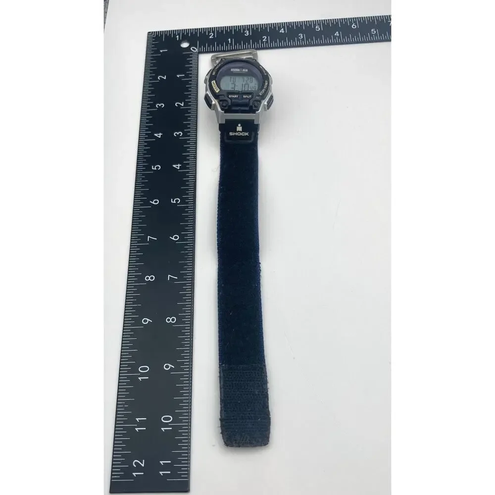 Timex Ironman Triathlon Shock Mens Digital Sport Watch 30 Lap WR 200m Adjustable